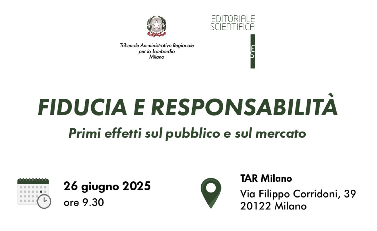 Fiducia e Responsabilità - Primi effetti sul pubblico e sul mercato